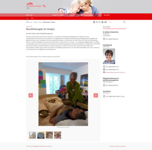 Webseite Sankt-Barbara-Hospiz-Bous